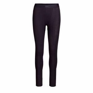 Skims Logo Pointelle Legging - Soot - size Large
